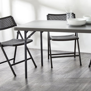 Zown Rectangle Plastic Folding Table - 6ft x 2ft 6in (1830 x 760mm) - XL180